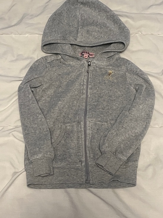 Juicy Couture Other - Juicy Couture Kids Heather Gray Zip Hoodie
